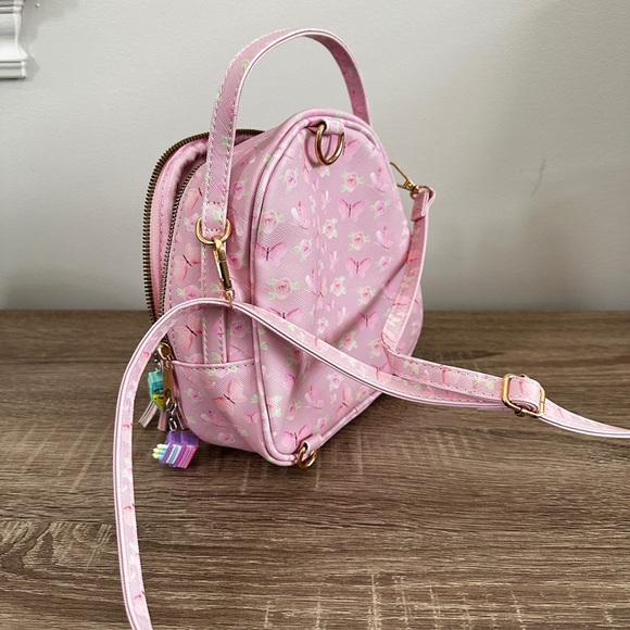 Pink Floral Mini Backpack - Picture 2 of 2